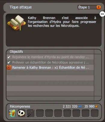 Tique attaque