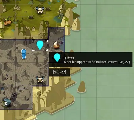 quête Au nom de l'Art dofus