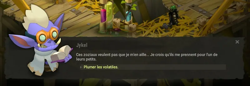 quête La raison du plus fort dofus