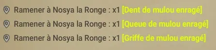 quête Le bout du tunnel dofus