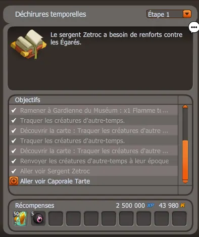 Déchirures temporelles