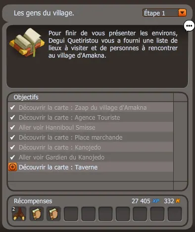 Les gens du village