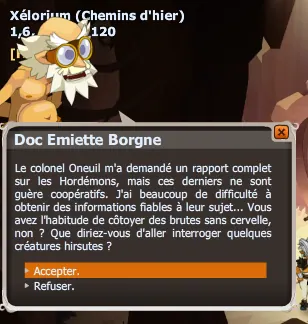 quête Les démons de midi