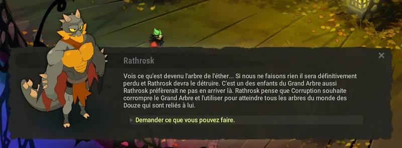 quête les racines du mal dofus