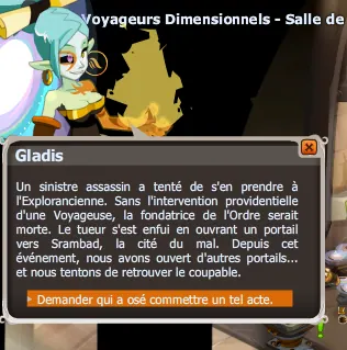 quete La cité de l'indicible mal dofus