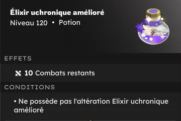 les anomalies temporelles dofus élixir uchronique