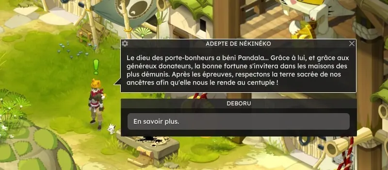 Présentation de la màj 3.1 dofus bulles de dialogues