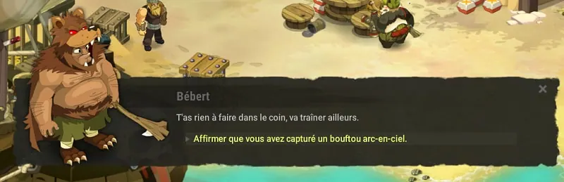 quête Ne tirez pas sur le messager