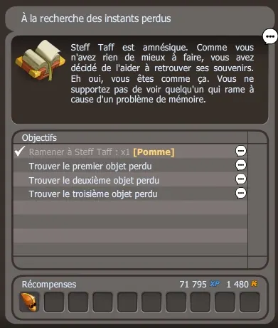 À la recherche des instants perdus