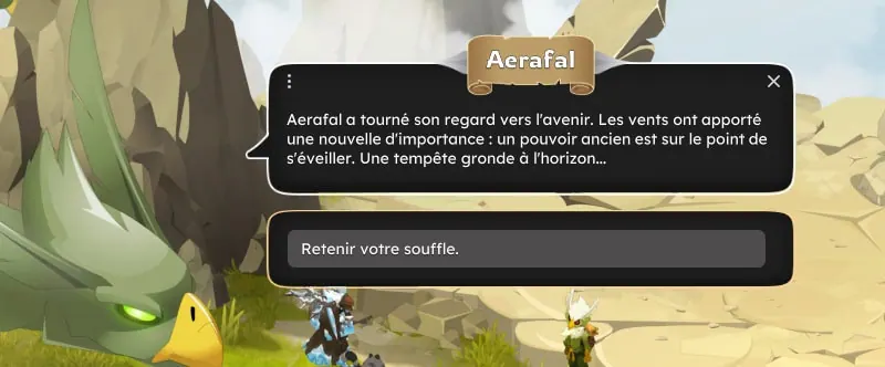 Les Auspices d'Aerafal dofus