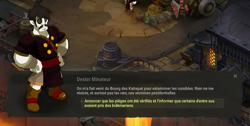 quête Fait comme un rat