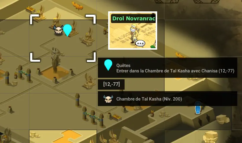 quête le secret de la pyramide dofus