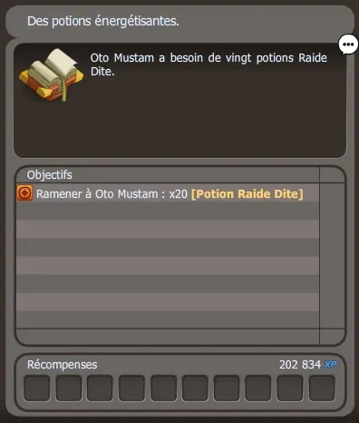 quête Un coup de fouet dofus
