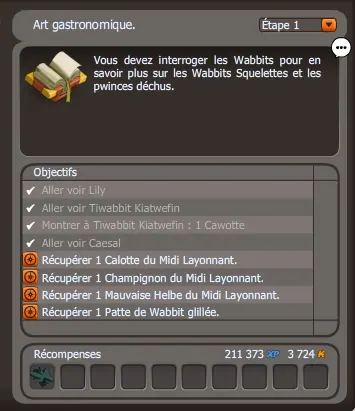 quête Art gastronomique