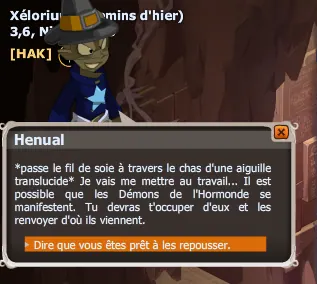 quete De fil en aiguille