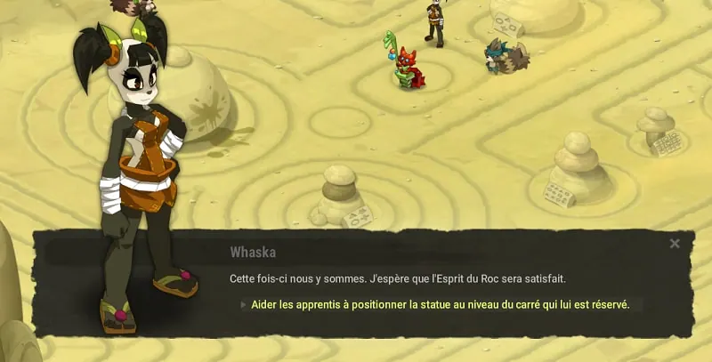 quête Au nom de l'Art dofus