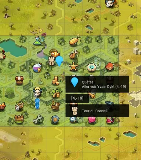 quête La routine anodine du chevalier citadin dofus
