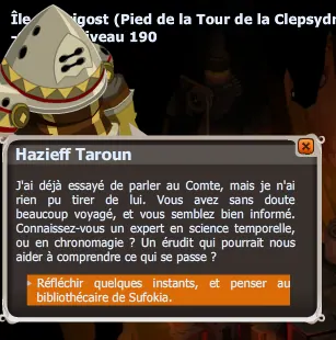 quête la machine à démonter le temps frigost