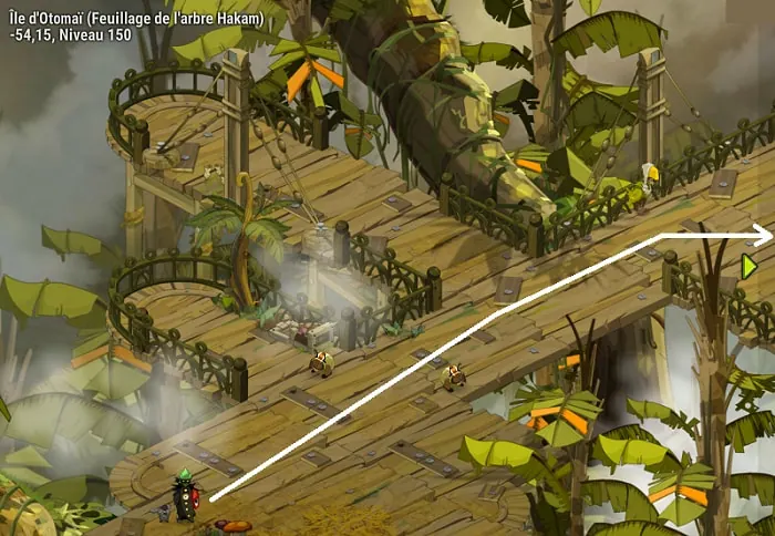 Chemin vers Otomaï dofus