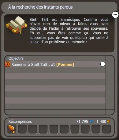 À la recherche des instants perdus