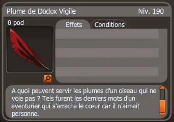 plume de dodox vigile