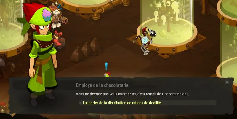 quête Jouer au chocolatier
