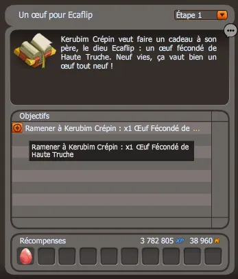 Un œuf pour Ecaflip