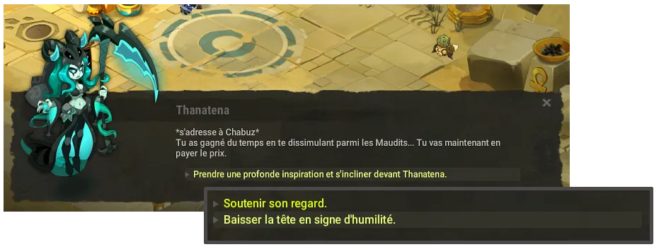 quête L'avis de la Mort