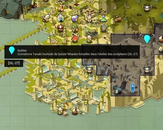 quête Au nom de l'Art dofus