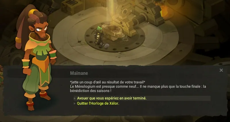 quête Qui nous protège du Protecteur dofus
