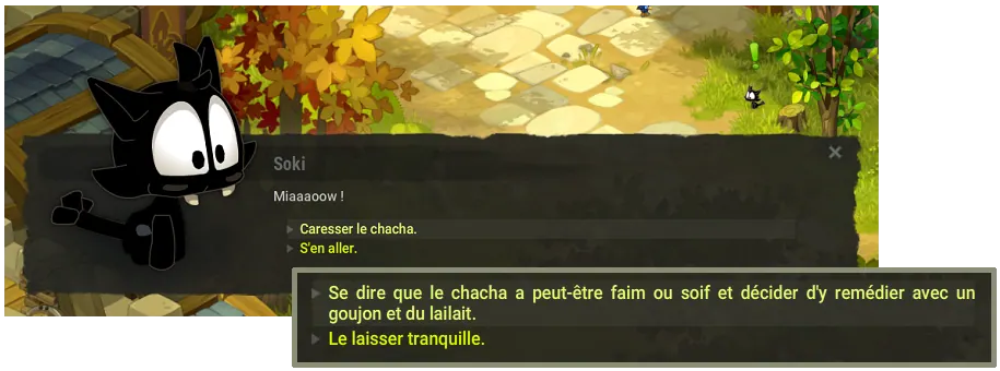 quête Chacha Blues dofus