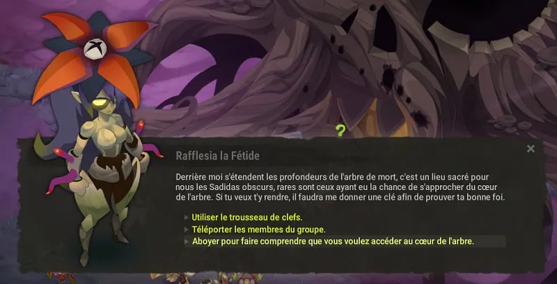 quête les racines du mal dofus