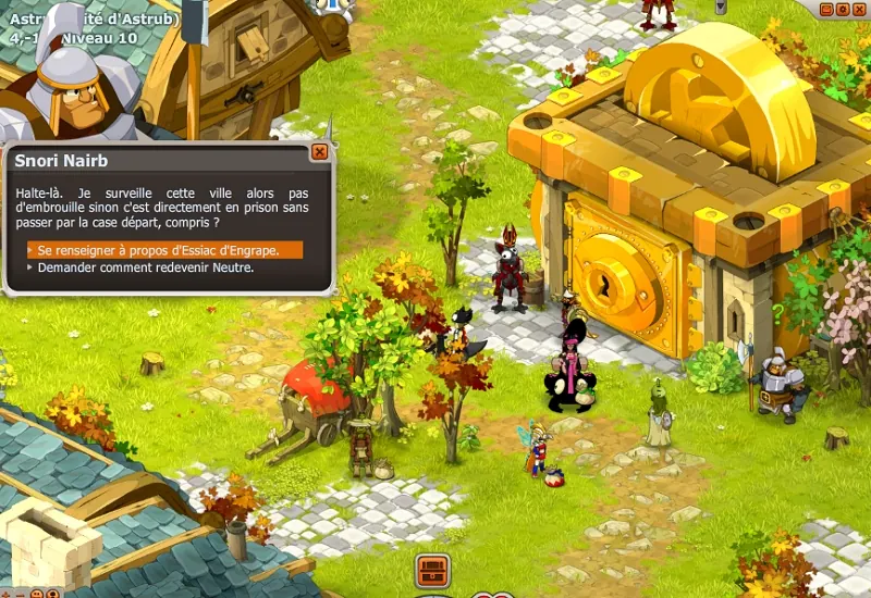 Scène de ménage DOFUS TOUCH