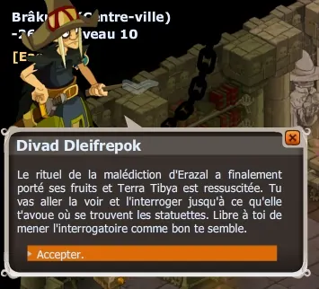 Apprentissage : Adepte des Douleurs dofus